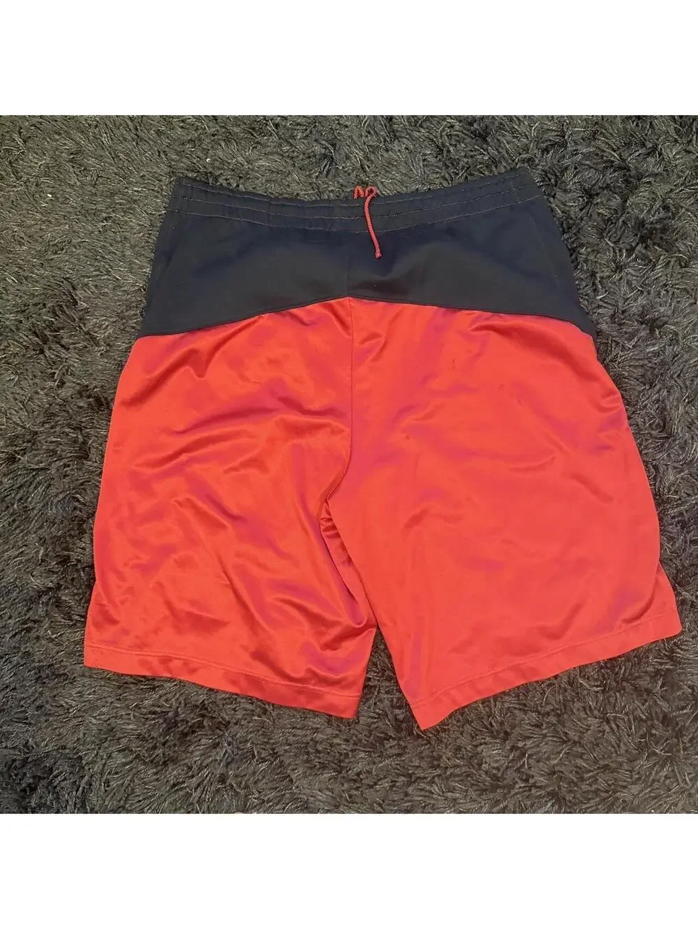 Vintage Jordan Red Black Basketball Shorts